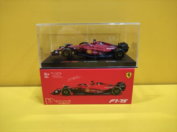 Bburago Racing - Ferrari F1-75 2022 Charles Leclerc (1:43)