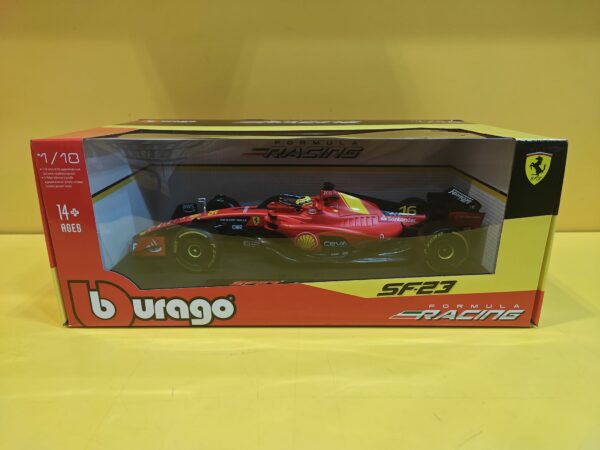 Bburago Racing - Ferrari SF-23 GP Italia 2023 Charles Leclerc